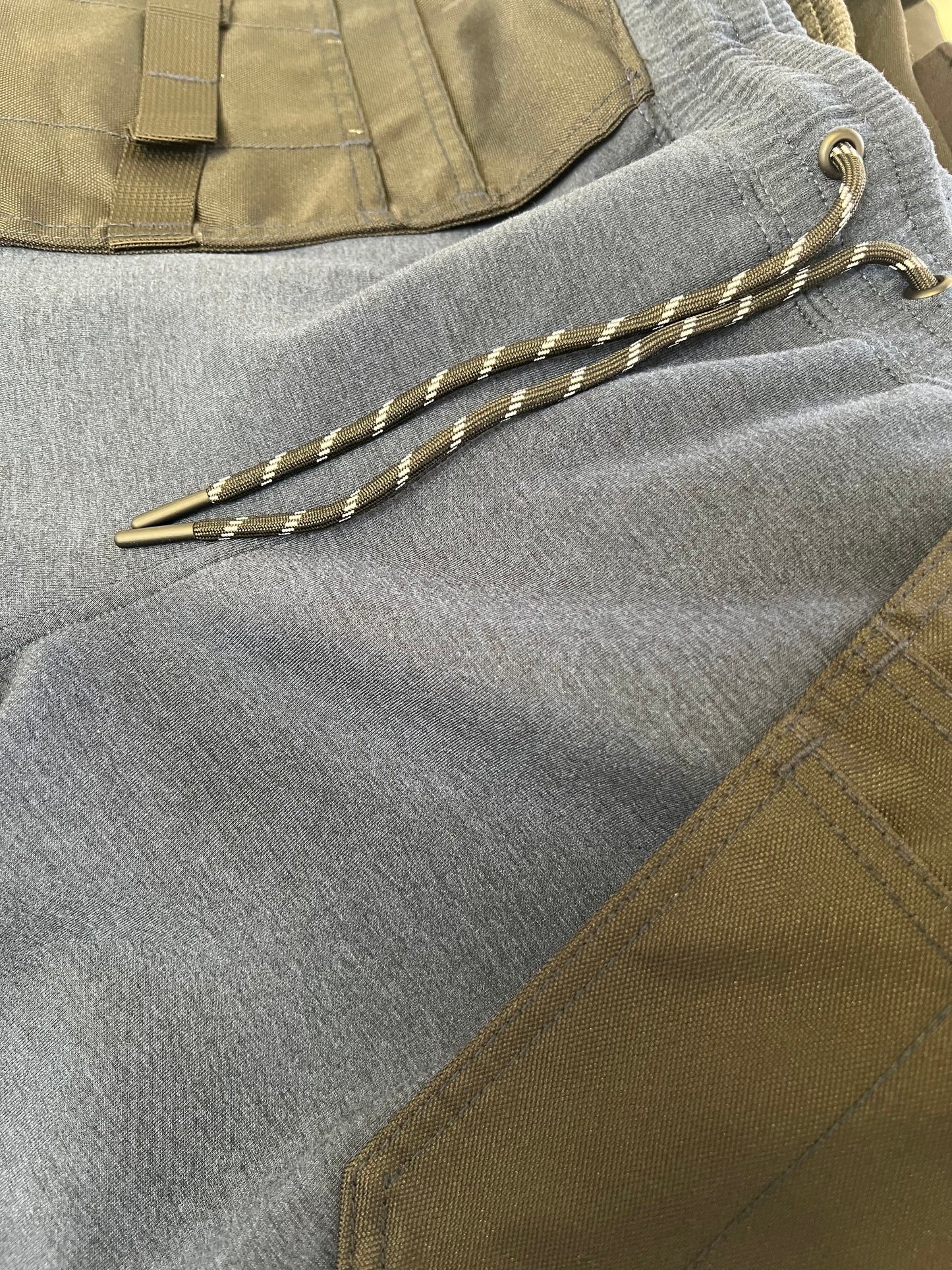 Pre Order (2 Weeks lead time) Upcycled Fashion Comodo Workwear Tech Jogger Shorts