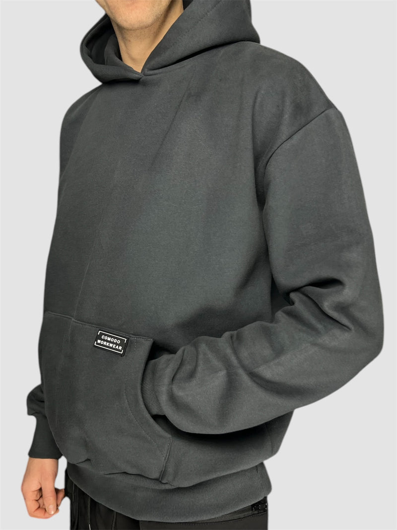 Comodo Workwear Hoodie in Grey