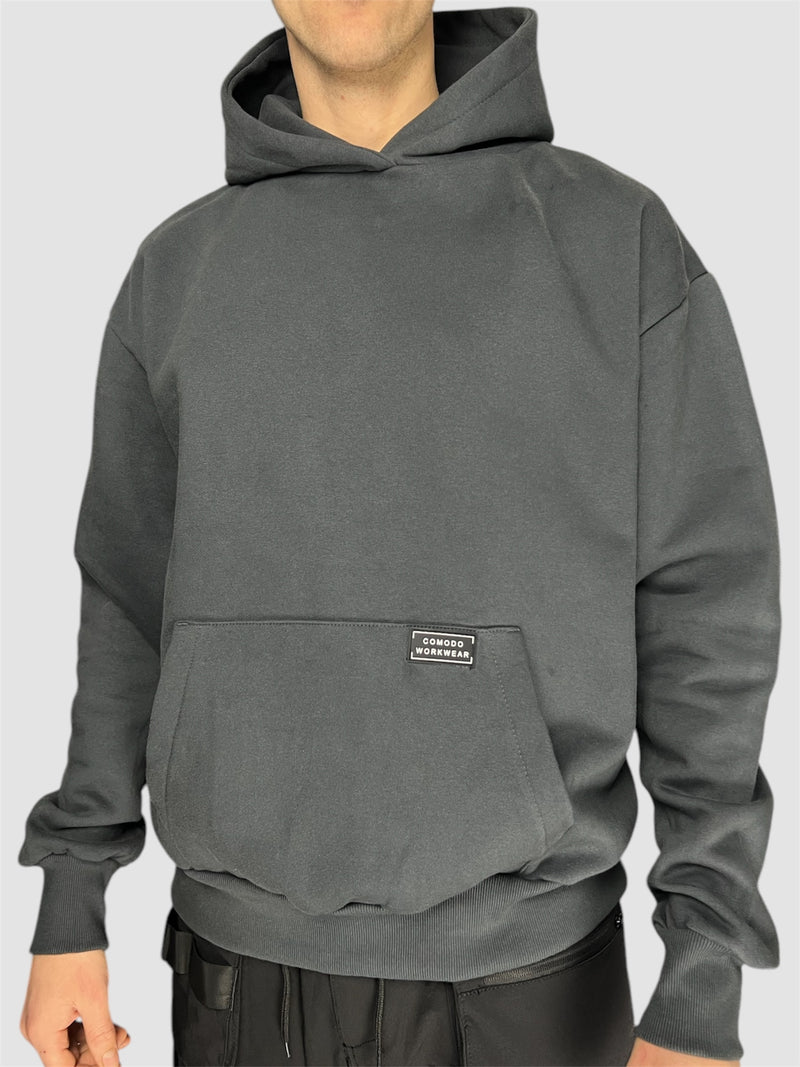 Comodo Workwear Hoodie in Grey