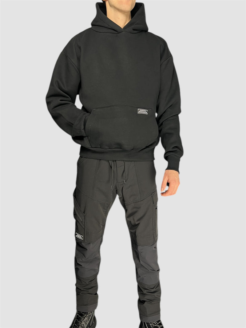 Comodo Workwear Hoodie in Black