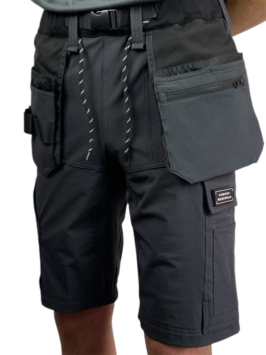 Comodo Workwear Tradesman Shorts in Grey