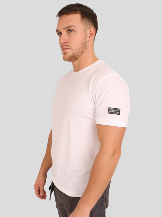 Comodo Workwear Breathable White T-Shirt