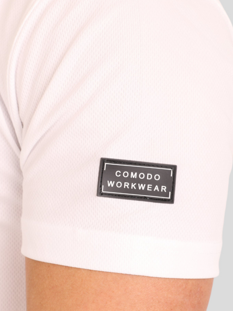 Comodo Workwear Breathable White T-Shirt