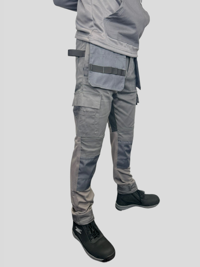 Comodo Workwear Trousers Poly-Tech Joggers in Grey