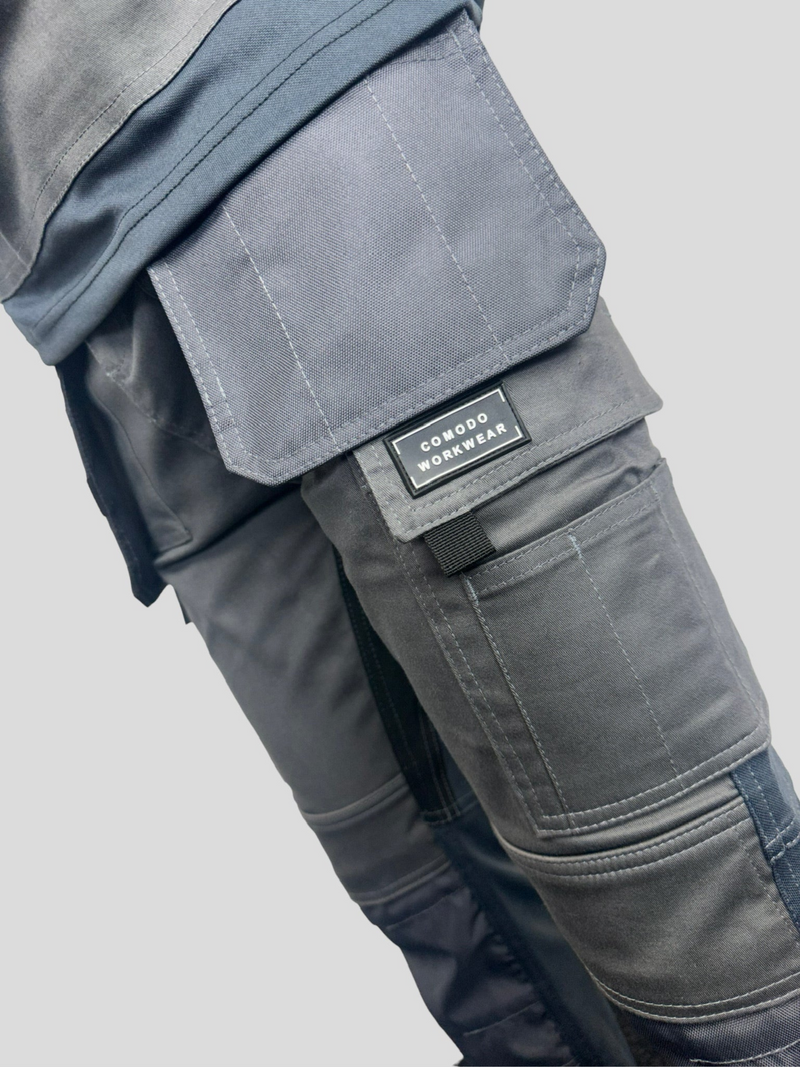 Comodo Workwear Trousers Poly-Tech Joggers in Dark Grey