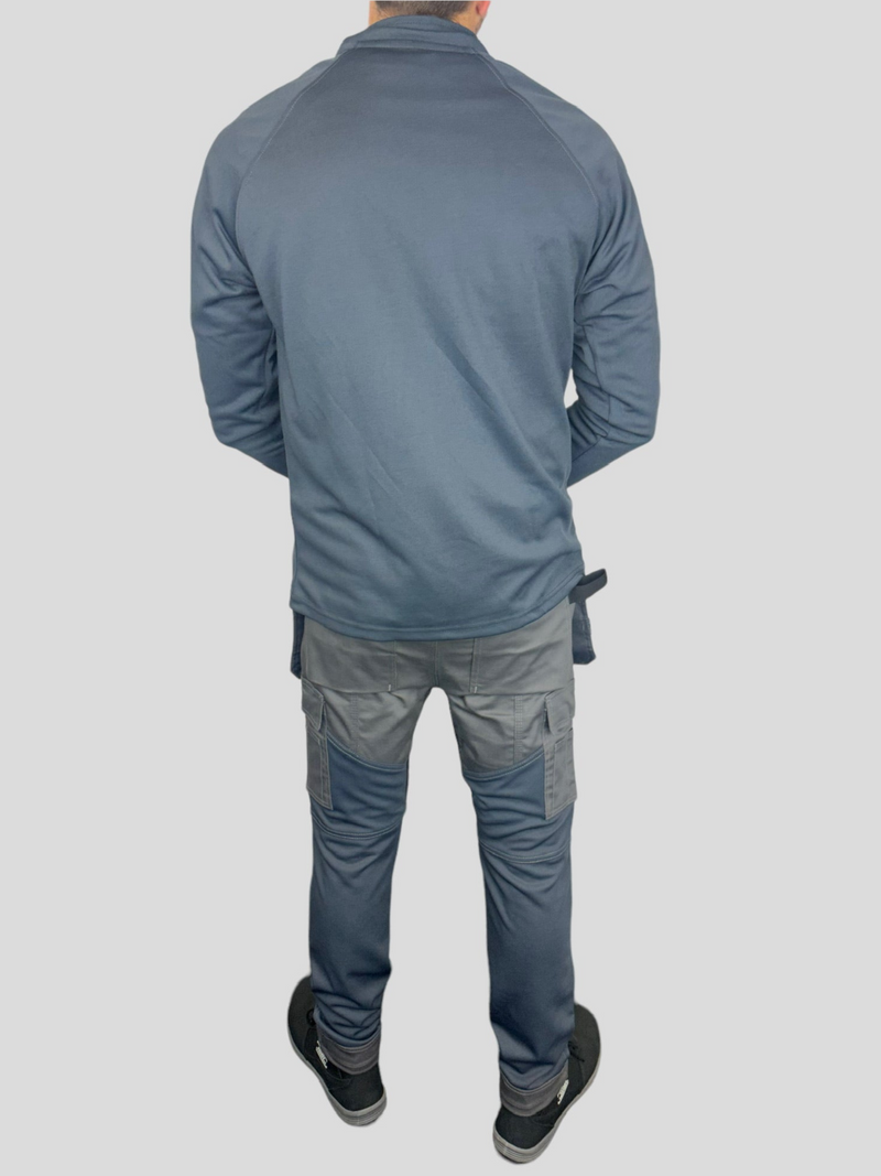 Comodo Workwear Poly-Tech Twin Set in Dark Grey