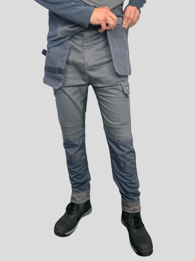 Comodo Workwear Poly-Tech Twin Set in Dark Grey